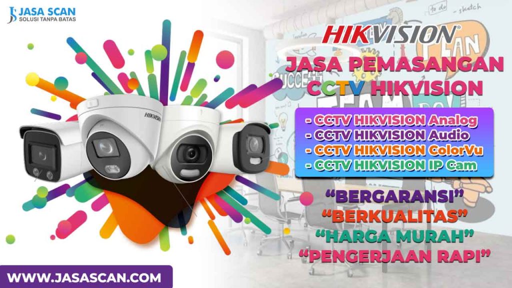 Jasa Pemasangan CCTV Hikvision