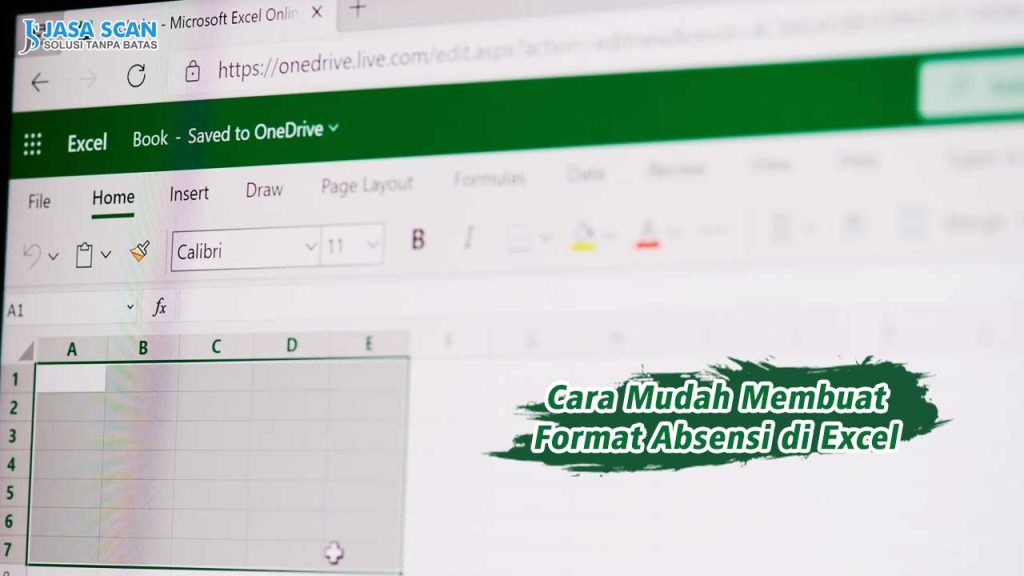 Cara Mudah Membuat Format Absensi di Excel